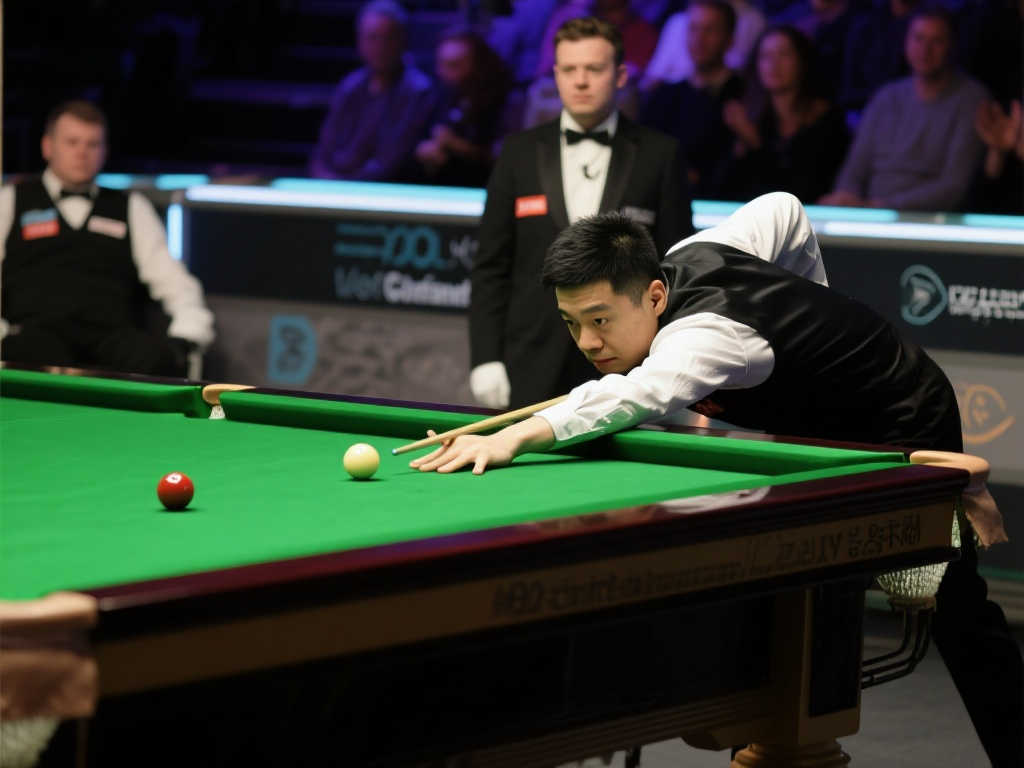 丁俊晖破5年世锦赛胜荒！继2020年后再次告捷